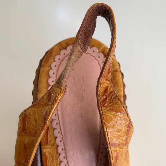 John Galliano Platform Slingback in good condition, size 8 - Picture 3 of 9